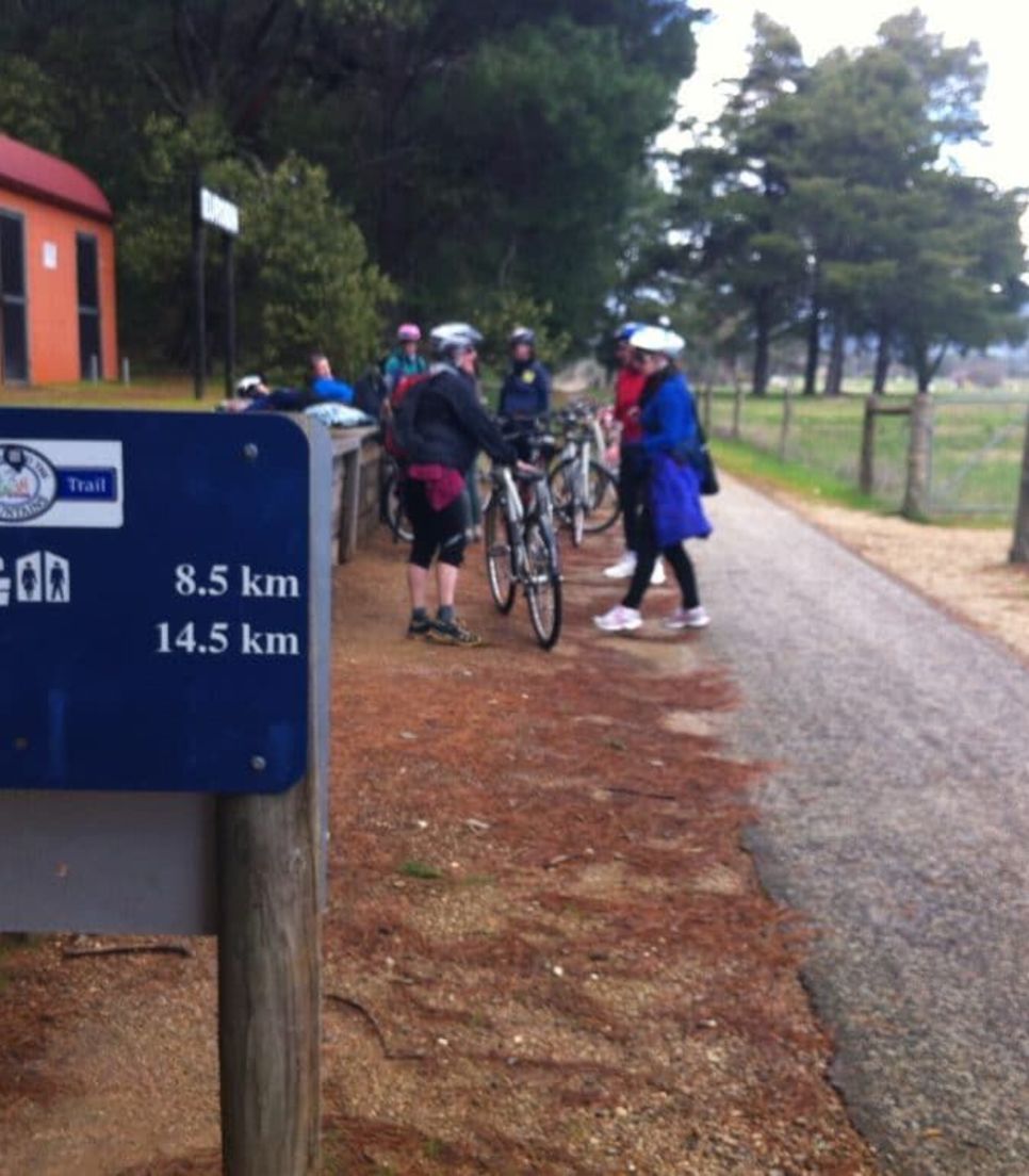 Feel the breeze in your hair as you cycle on leisurely and safe paths along the route