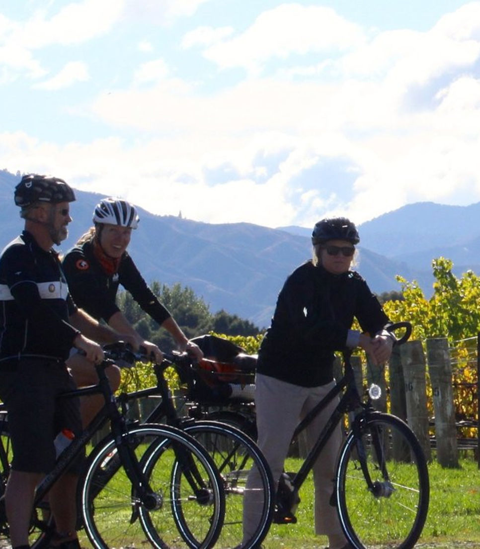 Enjoy the Marlborough region with friends or loved ones as you indulge in a luxurious trip through the vineyards
