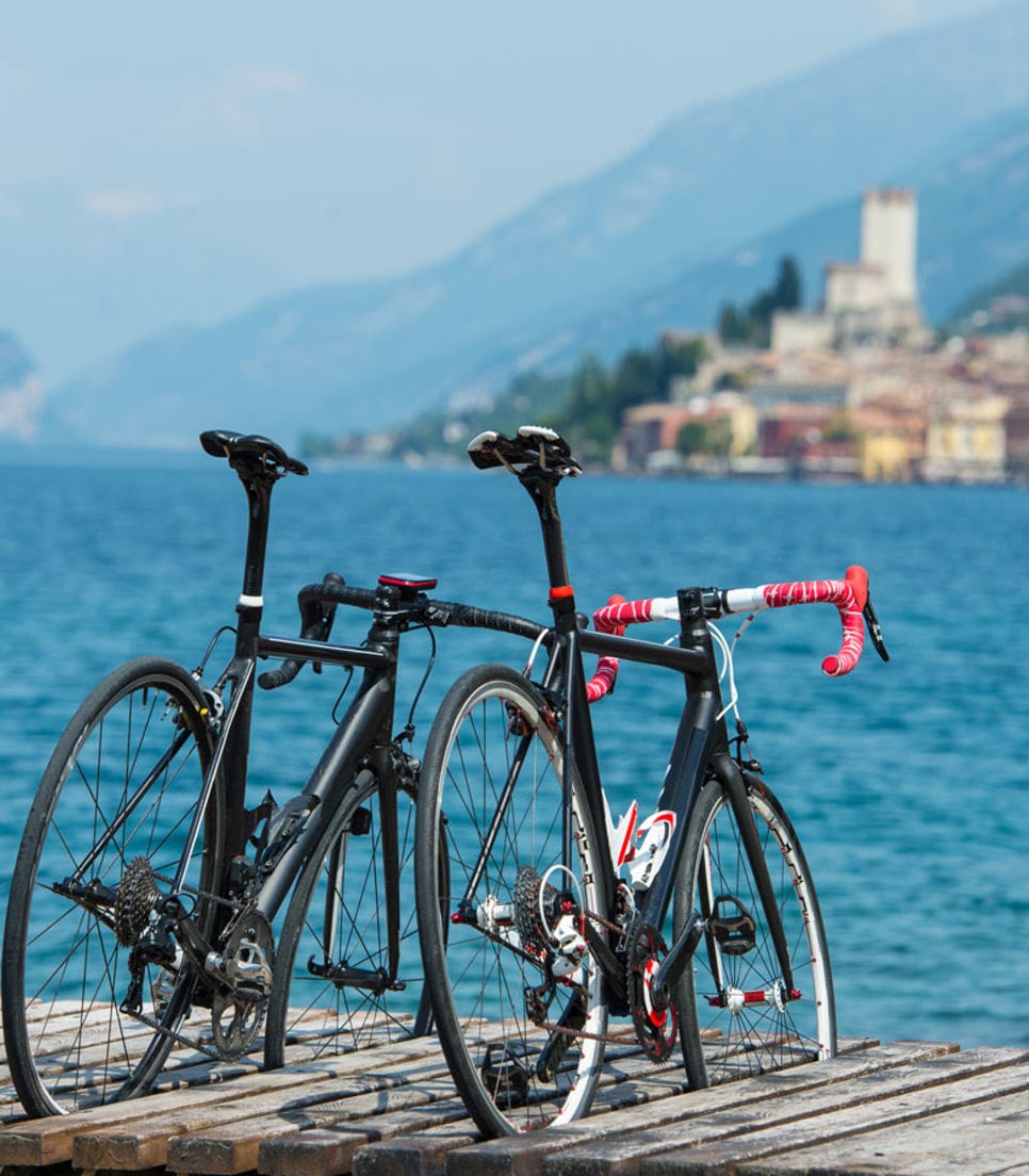 Cycle around the lakes and into nearby hills that are off the beaten track