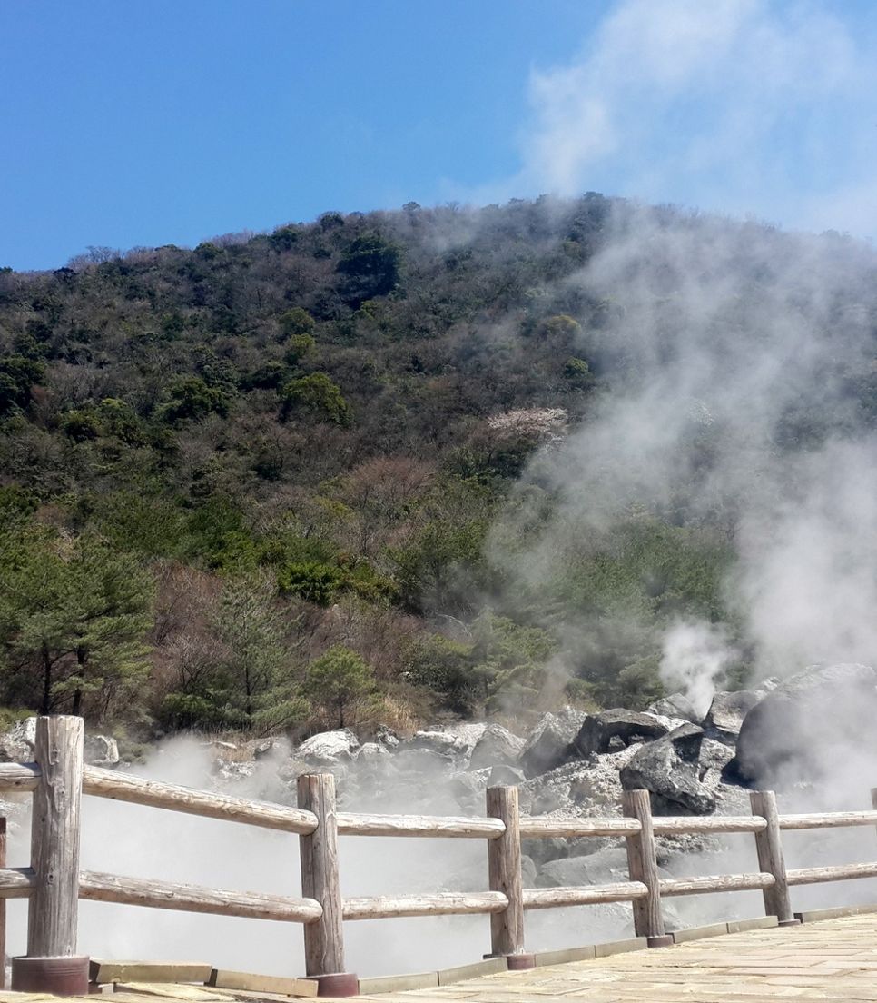 Relax in Beppu's hot springs and 