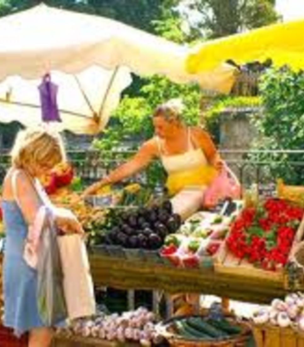 Experience the bountiful and lively produce markets in Provence