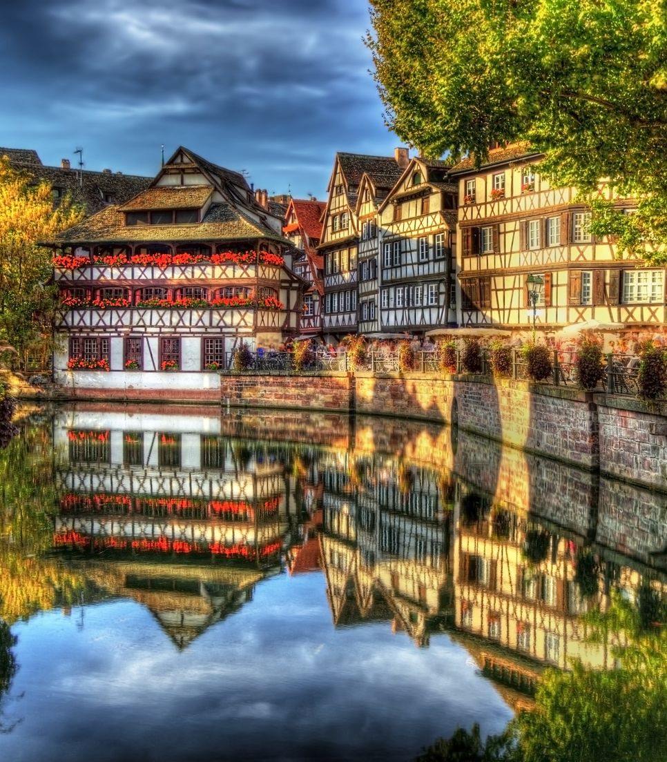 Start the tour from stunning Strasbourg and encounter the delightful architecture of the region