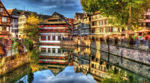 Start the tour from stunning Strasbourg and encounter the delightful architecture of the region