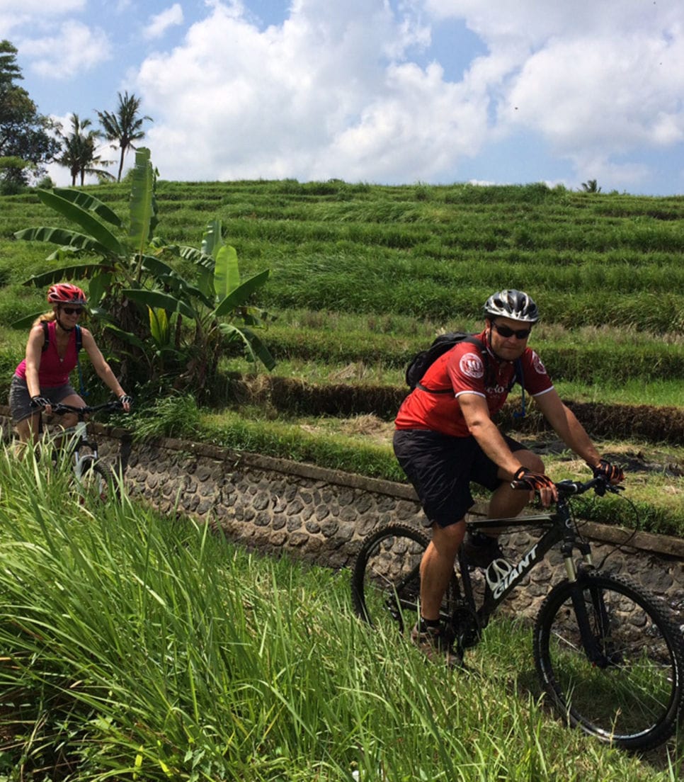 Go beyond Bali's beaches and discover its MTB trails