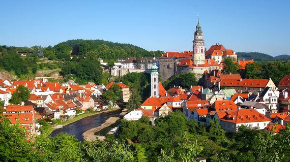 On days 6 and 7 you'll arrive and explore the UNESCO heritage town of Cesky Krumlov