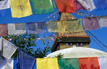 Nepalese prayer flags