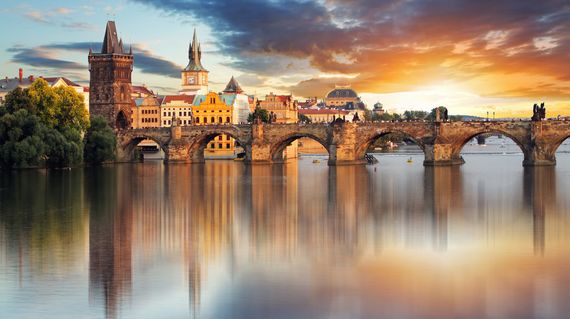 Start and end the tour in the timeless city of Prague