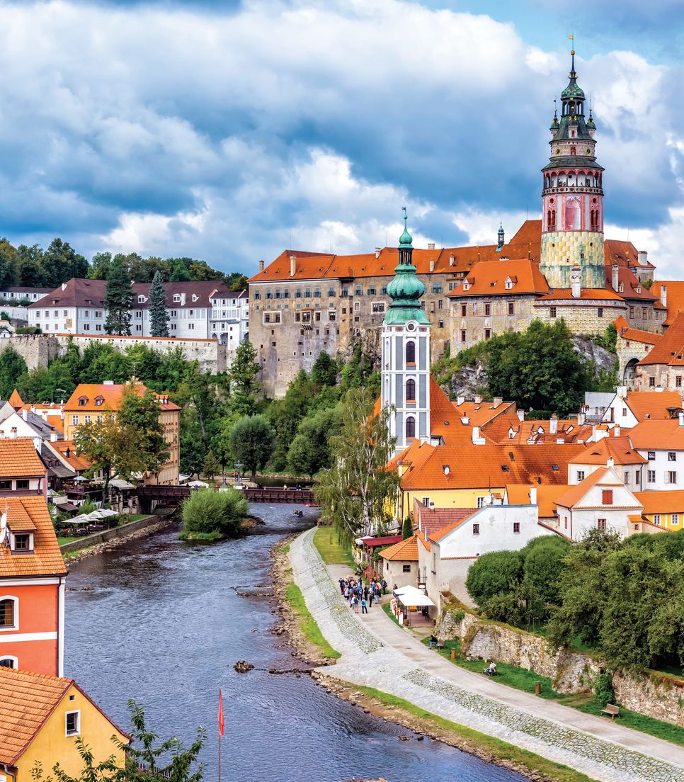Spend some time in the fairytale setting of Cesky Krumlov