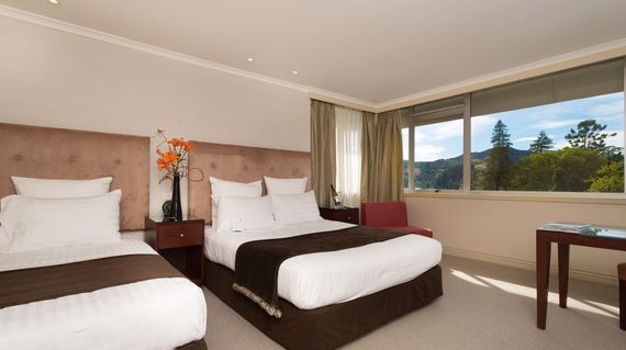 The hotel is located in a prime spot only minutes walk from Nelson's landmark cathedral and main shopping district 