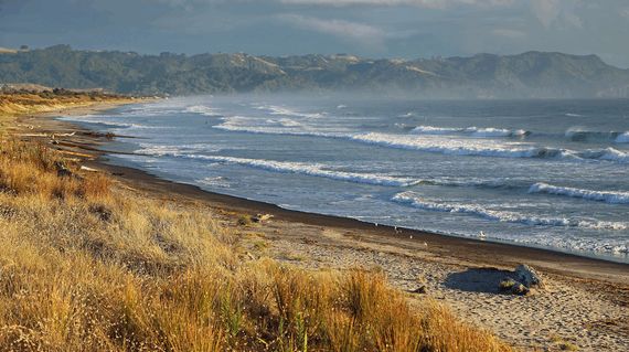 Visit spectacular Waihi Beach on day 2
