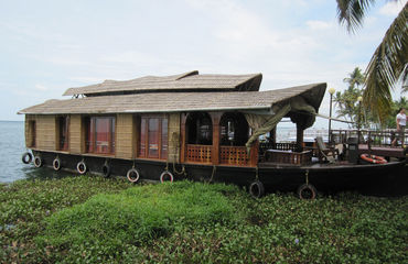 Traditional houseboat