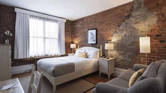 Contemporary, boutique hotel in a lovely 19th Century Heritage Building nestled in the heart of the Old Port surrounded by cafes, galleries, and shops