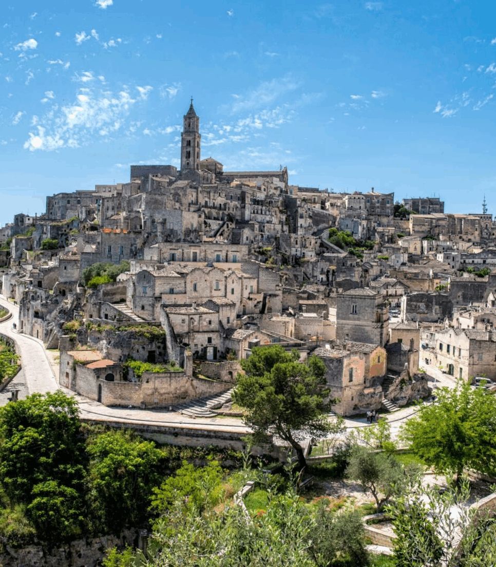 Enjoy old Italian towns and villages of the region