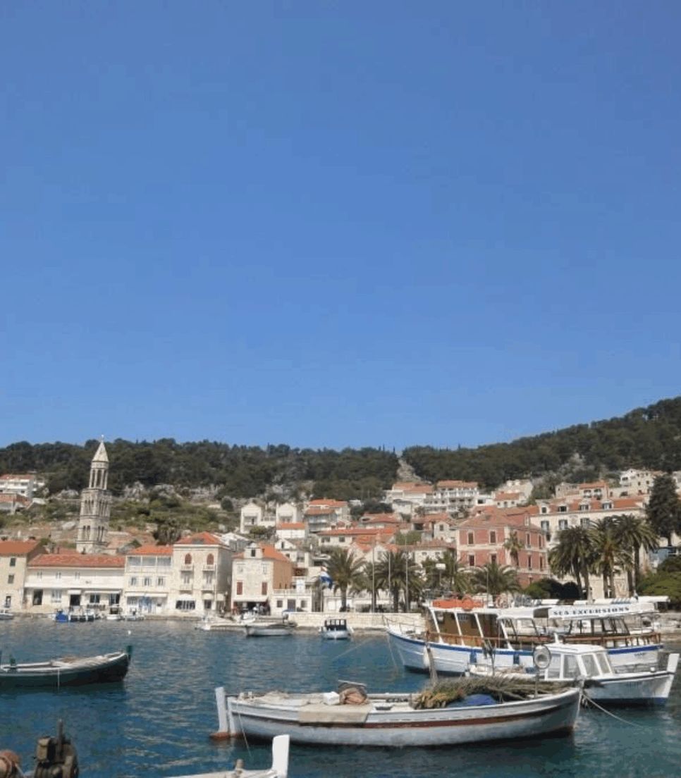 Explore Hvar Town and Island over the first few days of the tour