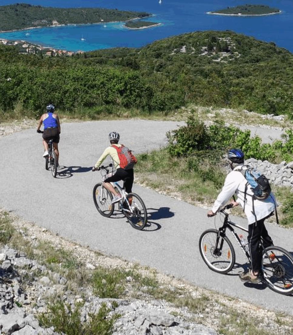 Cycle the paths and quiet roads of Croatia with epic views