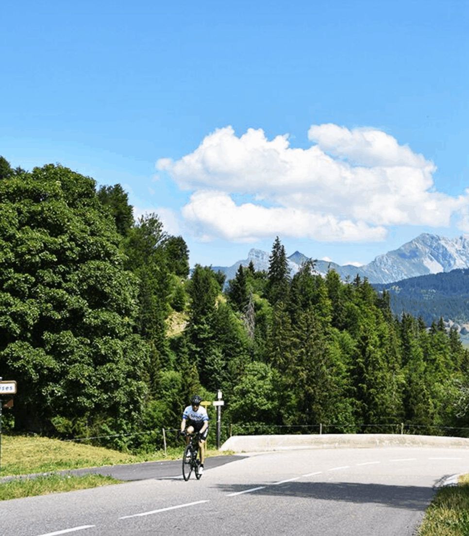 Enjoy cycling on the roads in the region