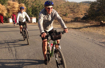 Cycling on rural roads