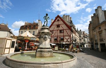 Fountain in Dijon