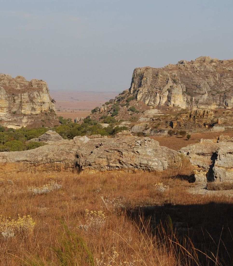 Explore the ruggedly beautiful Isalo National Park by foot