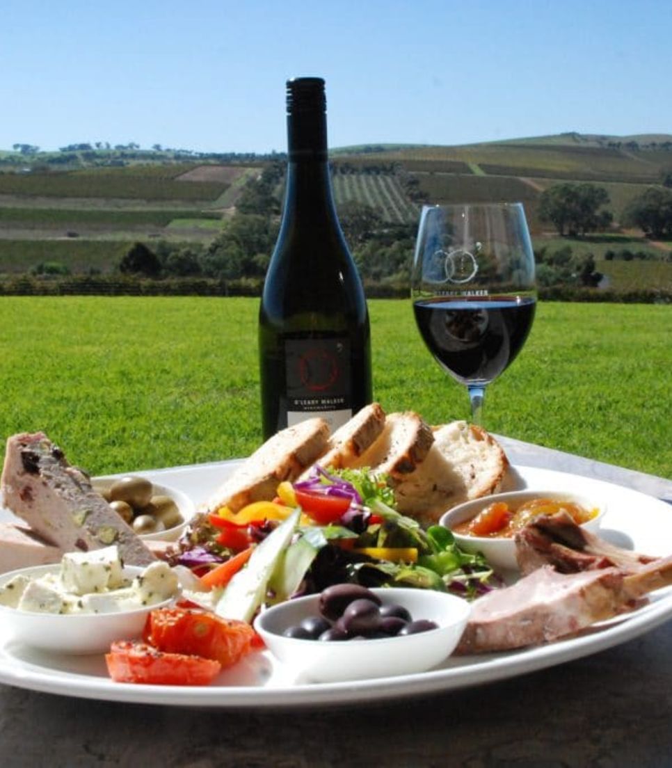 Tuck into the delicious cuisine included in the tour, and sample some of the finest wines