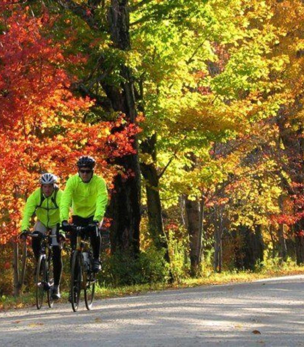 Immerse yourself in the gorgeous display of color at this delightful time of year in Vermont
