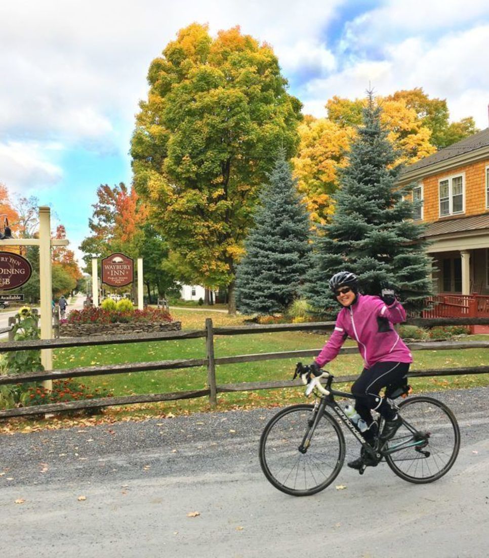 Cycle the Vermont countryside from inn to inn with a minimum of transfers