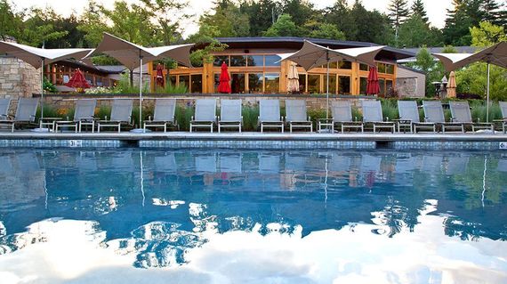 Majestic boutique hotel and spa nestled on 120 acres. Pool, sauna, full-service spa facility, restaurant, bistro/bar, bocce