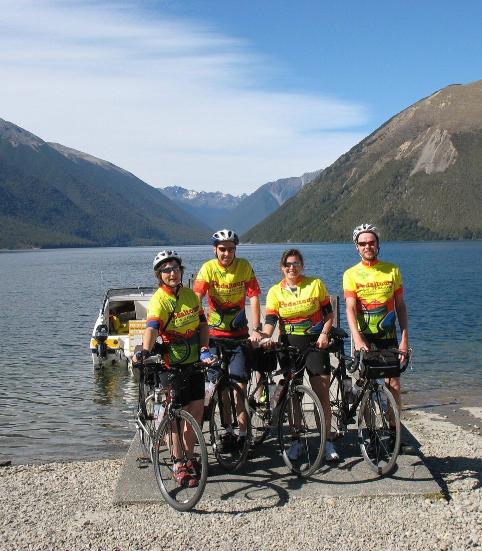 Discover New Zealand's South Island on a small group cycle tour