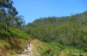 Biking rural tracks