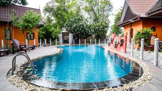 A boutique hotel located in Thailand's former capital - Ayutthaya. It is equipped with an outdoor pool, spa and wellness center, and complimentary Wi-fi