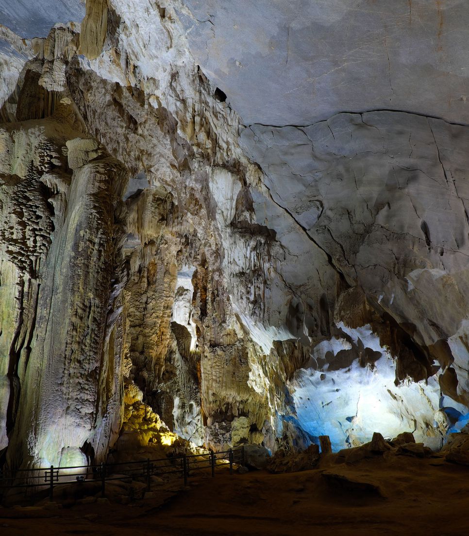 Phong Nha cave is considered to be the longest wet cave (river cave) in the world