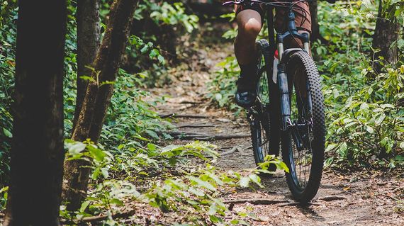 Explore trails where few mountain bikers have been