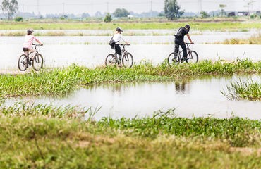 Cycling in water