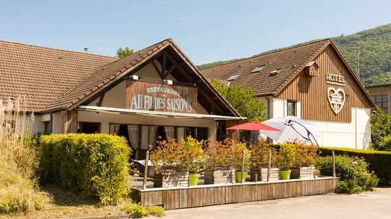 Stay in this charming hotel with its rustic rooms and close proximity to the Swiss border.