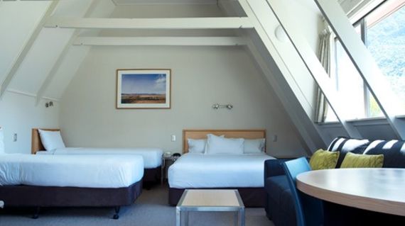 Comfortable accommodations in the heart of the Aoraki Mt Cook National Park. Guests have full use of the nearby Hermitage Hotel restaurants and facilities. 