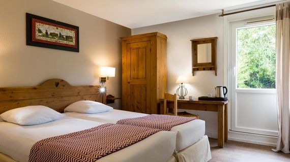 Stay in this charming hotel with its rustic rooms and close proximity to the Swiss border.
