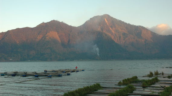 One of Bali's spectacular volcanoes