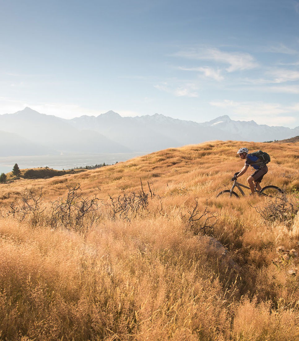Take on the best of the South Island's mountain biking with expert guides and epic locales