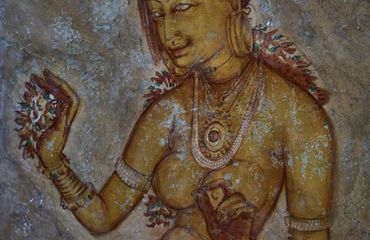 Fresco in Sigiriya