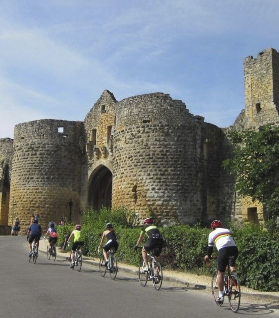 Enjoy an excellent road biking adventure through this lovely region of France
