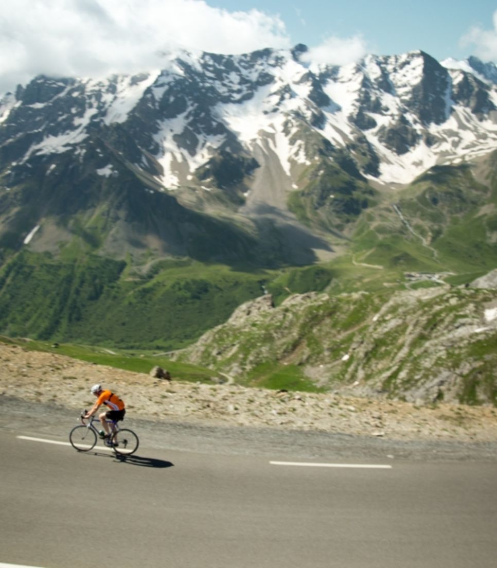 This cycling tour will let you experience challenging climbs and thrilling downhills