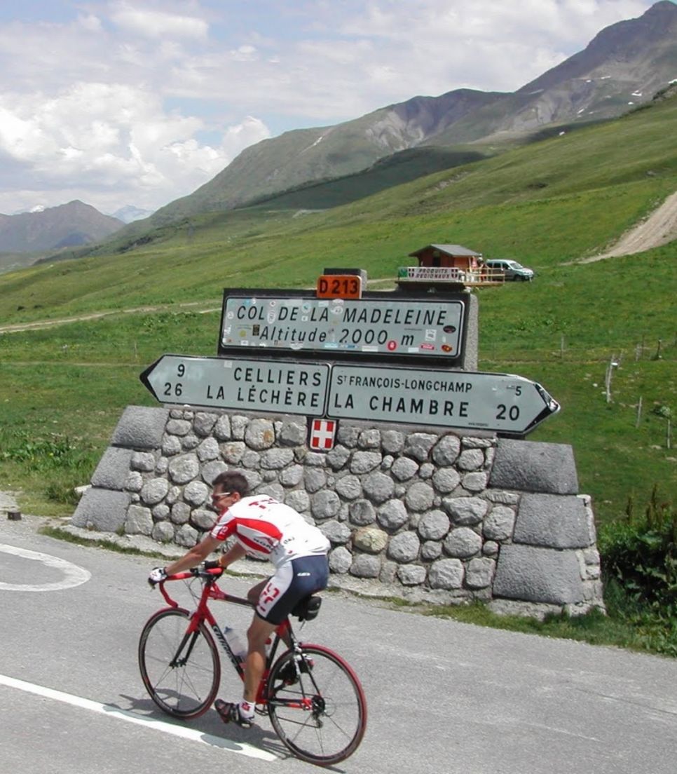Tackle various cols from Lake Geneva to Alpe d'Huez