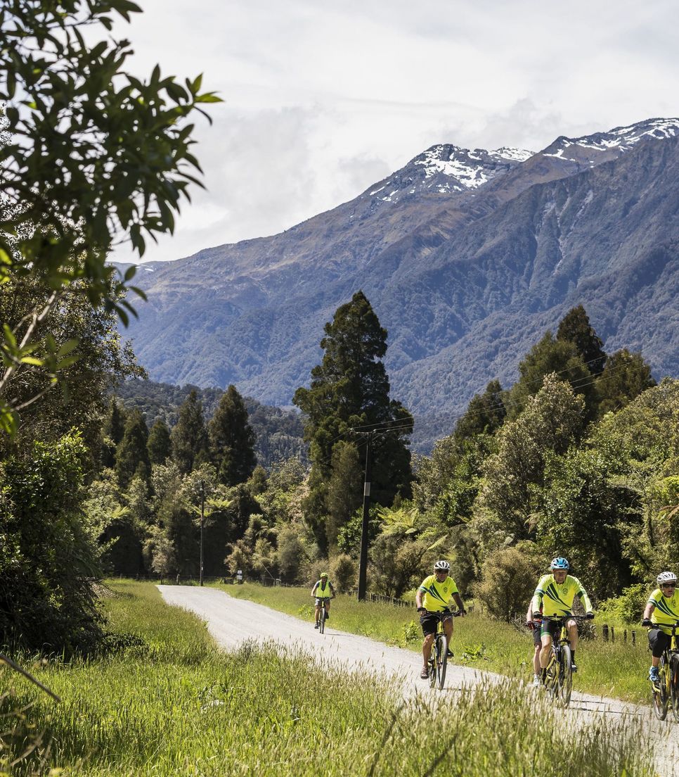 Bike the fantastic west coast wilderness trail from Ross to Greymouth