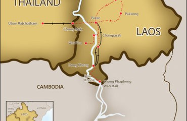 Southern Laos by Bicycle Image