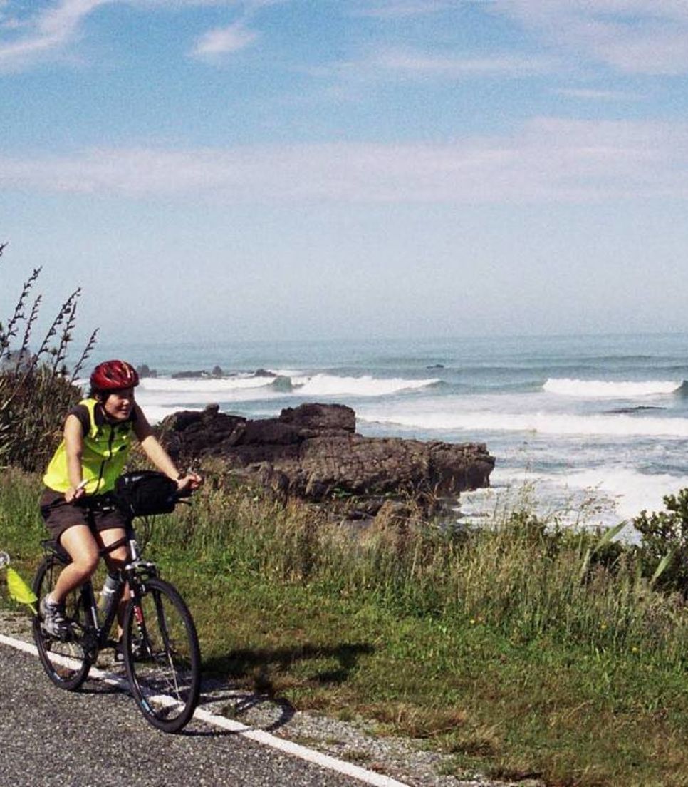 Ride past mountains and glaciers and of course, the mighty ocean