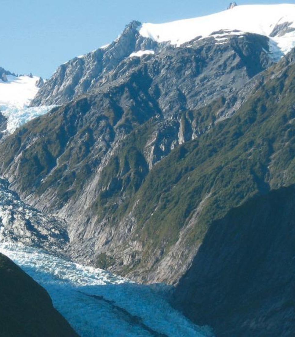 Spend some time with the glaciers at Fox and Franz Josef