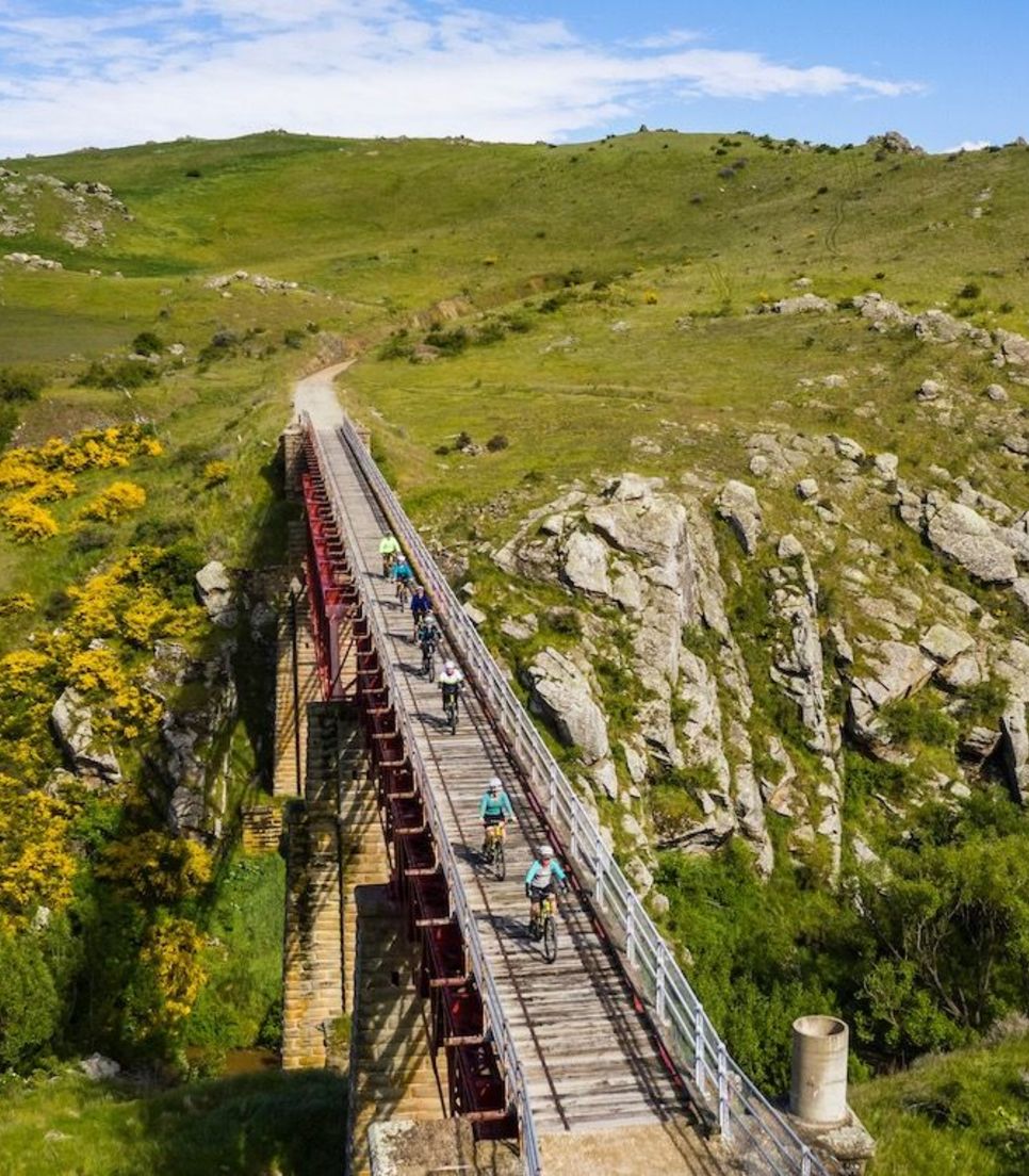 Ride the iconic Otago Rail Trail on the South Island of NZ