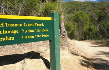 Sign in National Park