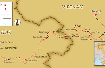 Remote Vietnam and Laos by Bike Image
