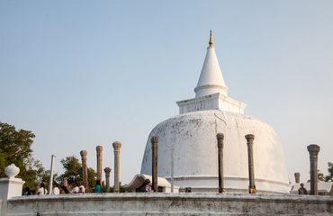 White stupa